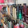 A selection of available beauty products at Heaven Scent Salon